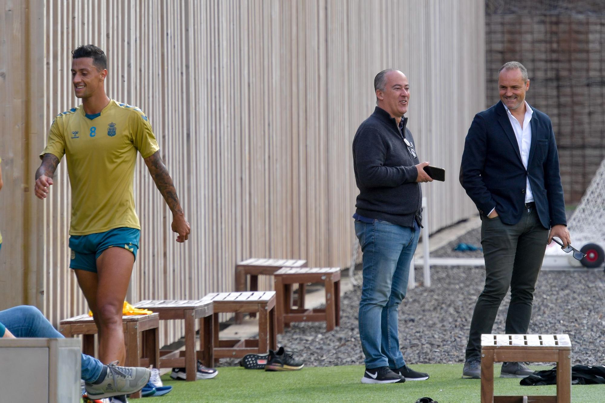 La UD retoma el trabajo en la Ciudad Deportiva tras la derrota ante el Real Zaragoza.