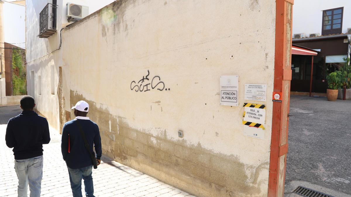 Puerta de entrada al Padrón de Lorca.