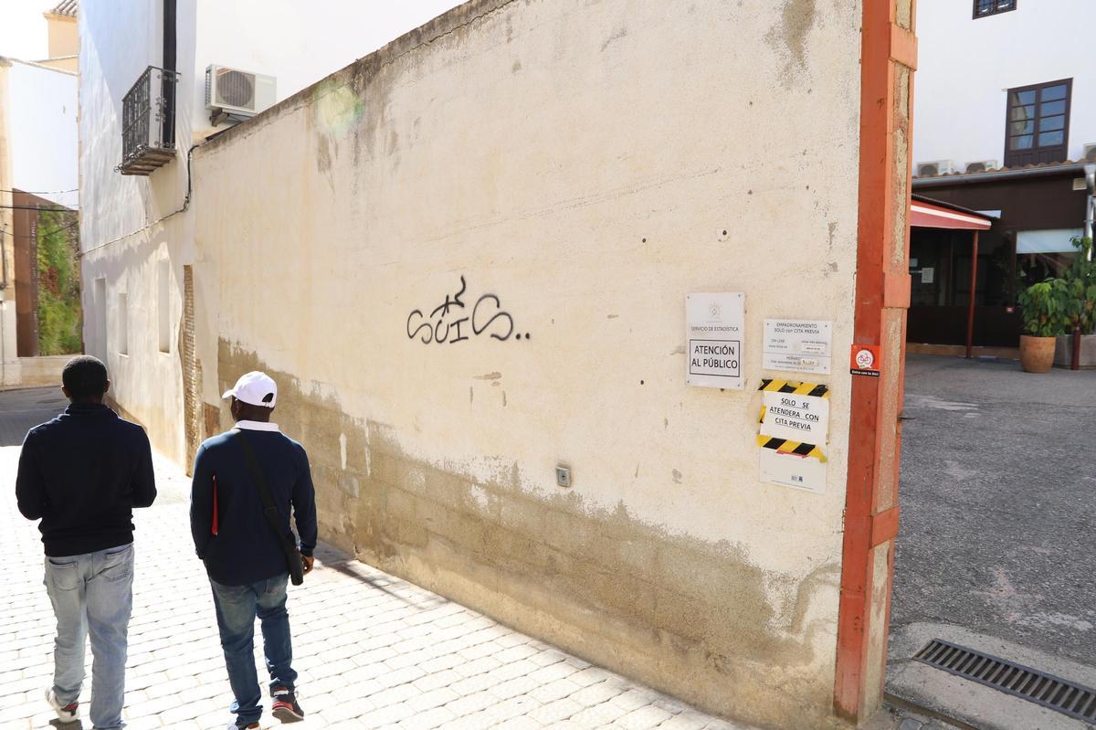 Puerta de entrada al Padrón de Lorca.
