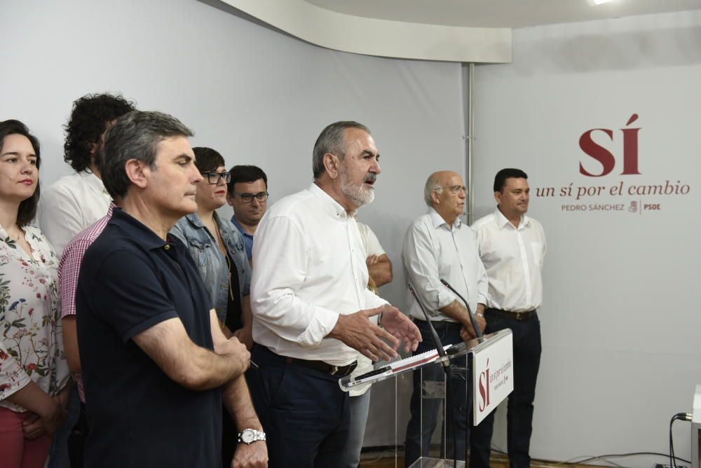 Noche electoral en el PSOE