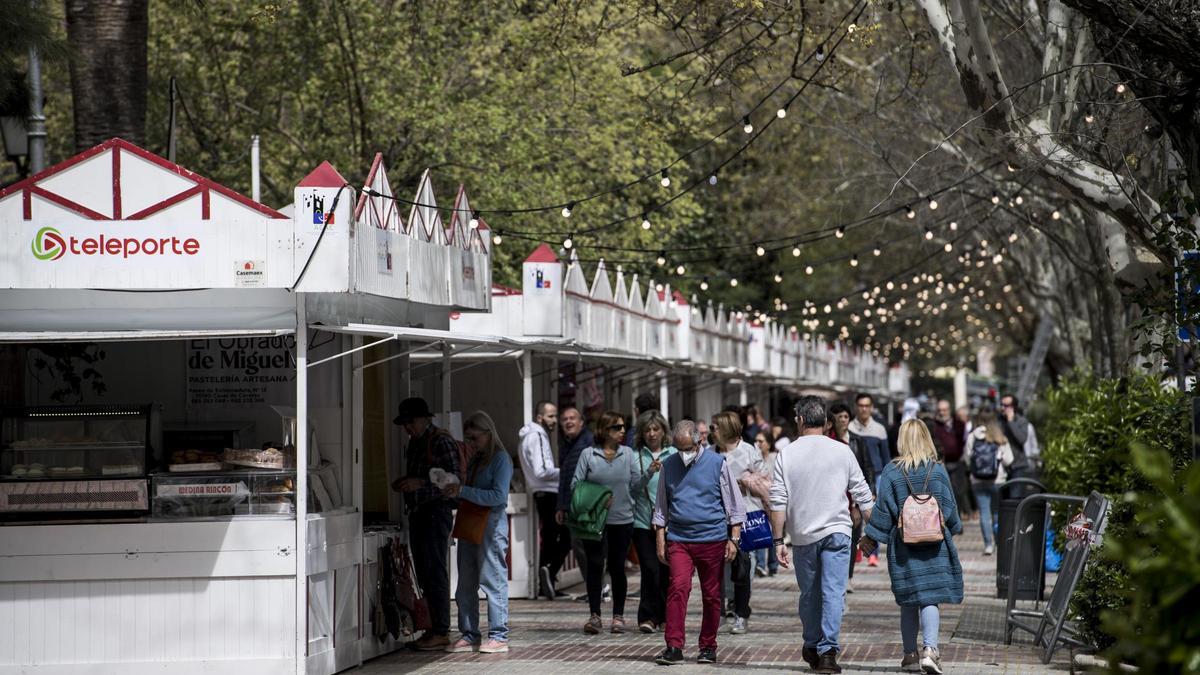 Mercado de Semana Santa en Cáceres.