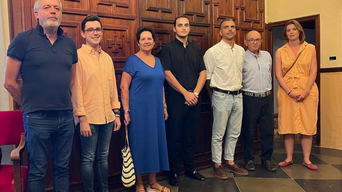 La comisión que está al frente del proyecto de colección museográfica de la iglesia gótica de Xàbia