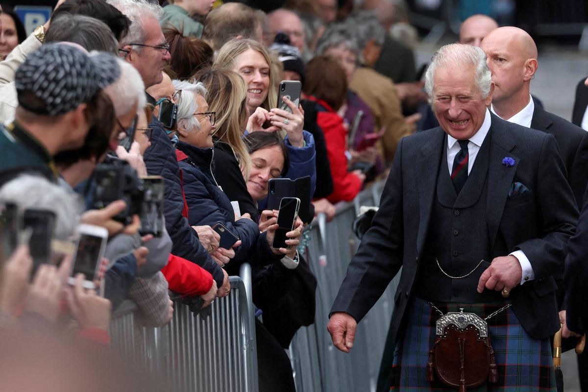 El rey Carlos III y Camila vuelven a Escocia: primer acto público tras el luto por la reina Isabel