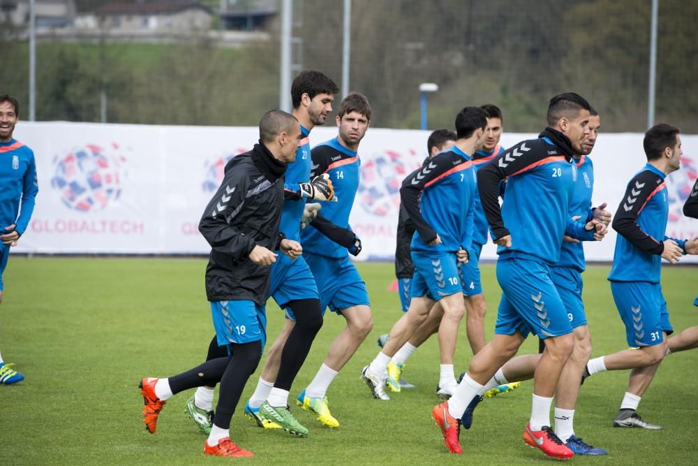 Entrenamiento del Real Oviedo