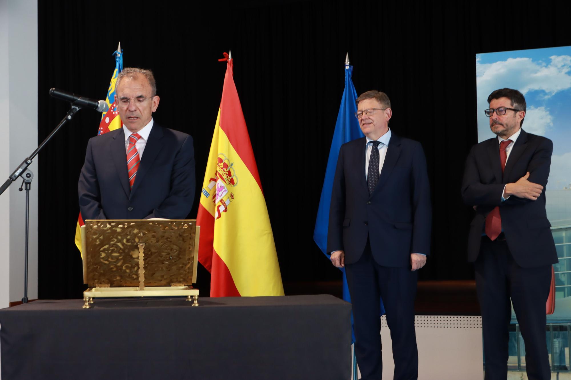 Enrique Vidal toma posesión del cargo de presidente de PortCastelló