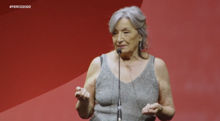 Petra Martínez y su divertido discurso en los 'Premios Feroz' con mención al satisfyer