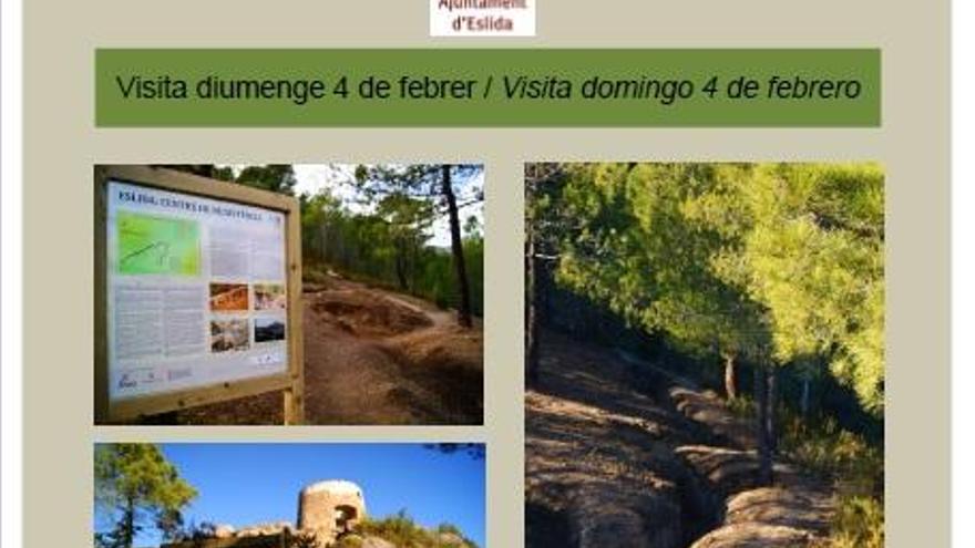 El Ayuntamiento de Eslida organiza una visita guiada a las trincheras de la Guerra