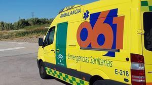 Archivo - Ambulancia perteneciente al 061.