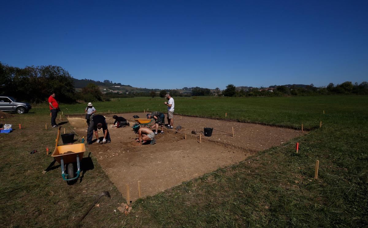 Cuando Llanera fue el centro romano de Asturias: así fueron las excavaciones en Lucus Asturum