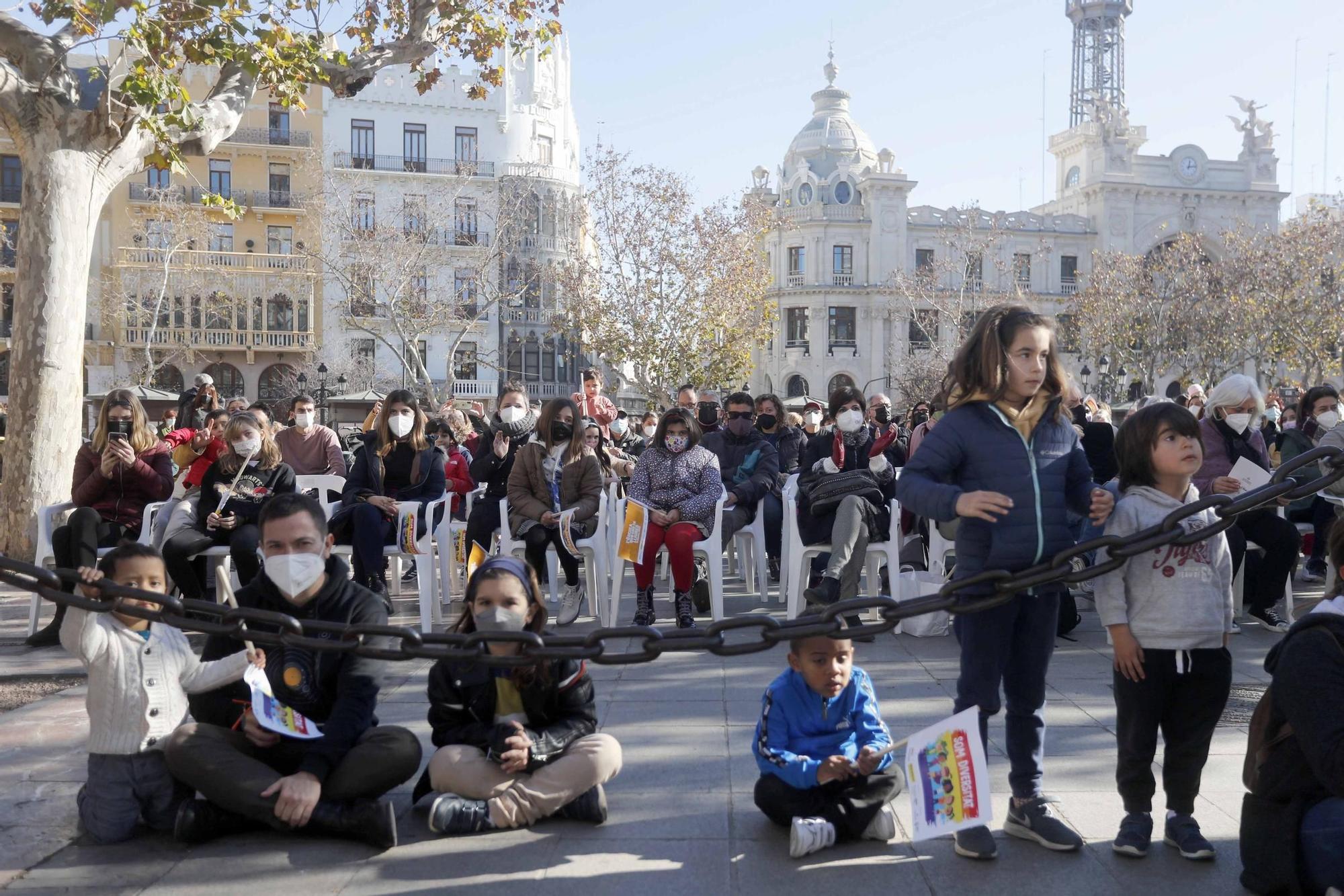 Así ha sido la cabalgata estática de les Magues de Gener