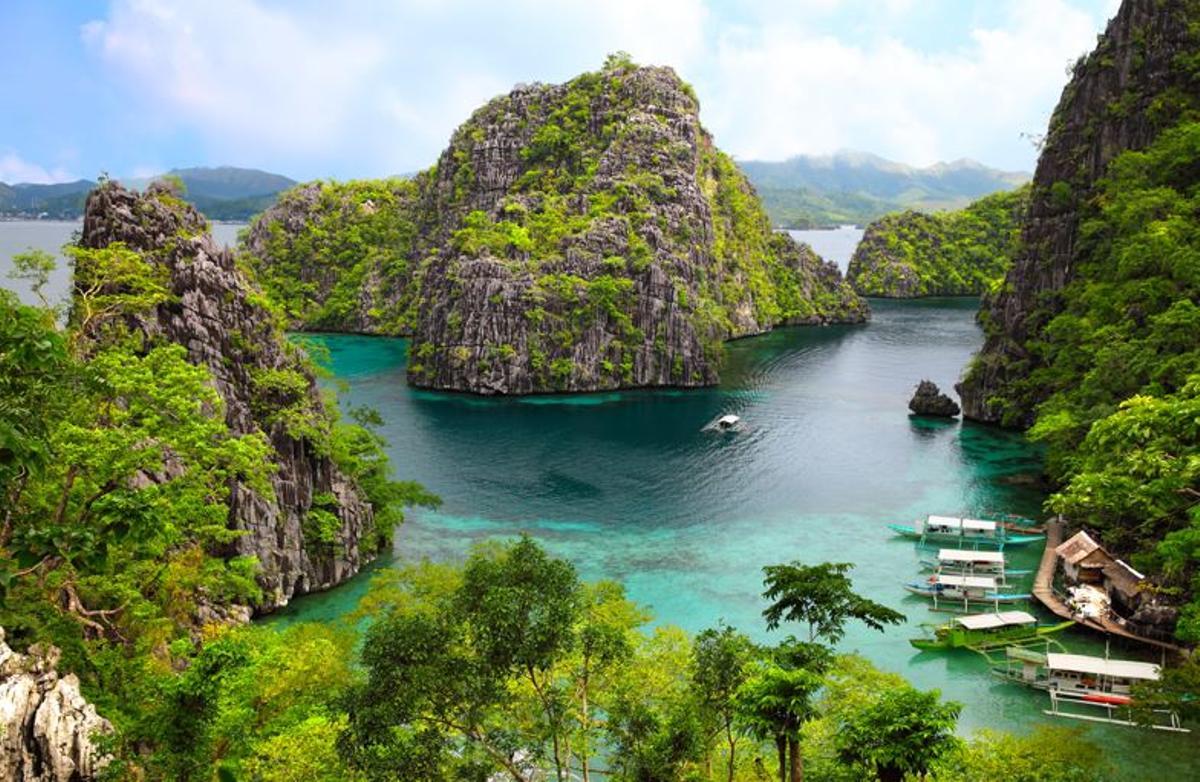 Filipines compta amb set mil illes i amb una gran diversitat paisatgística.
