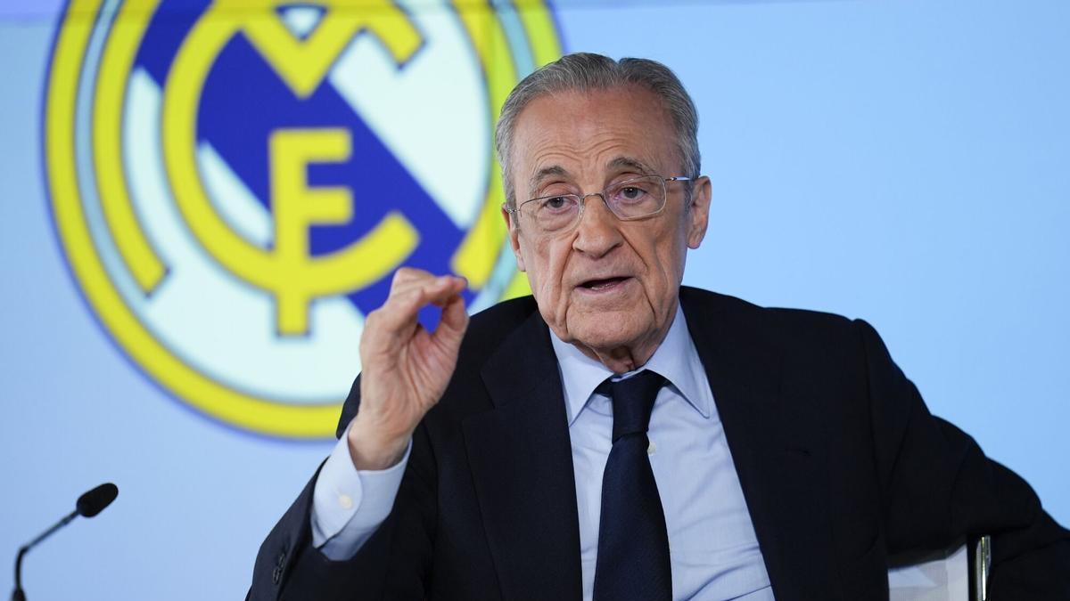 Florentino, en 'El Chiringuito': "¿Si me demanda el Barça? Pues haría bien"