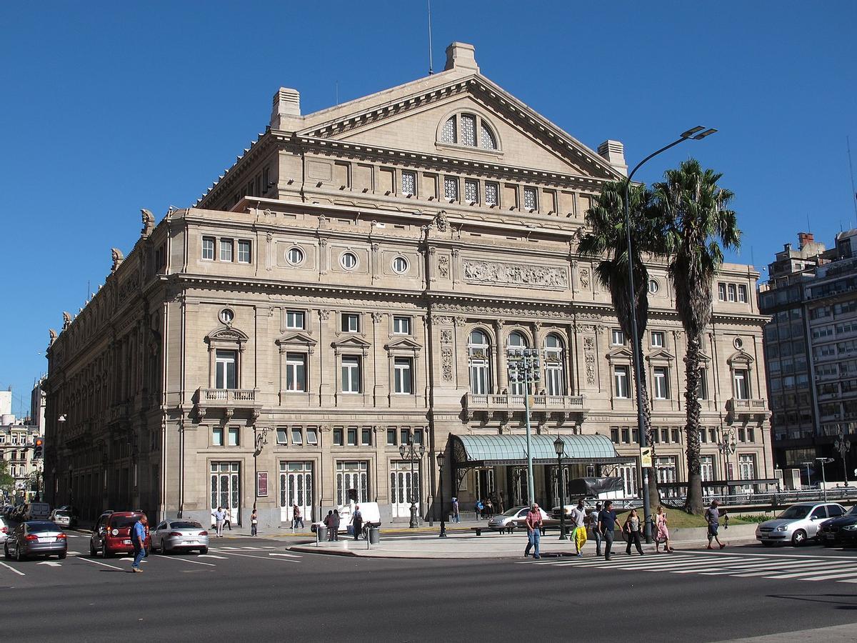 Teatro Colon de la capital argentina.