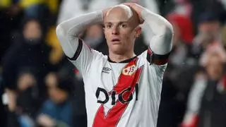 Empate caro para el Rayo: lesión preocupante de De Frutos