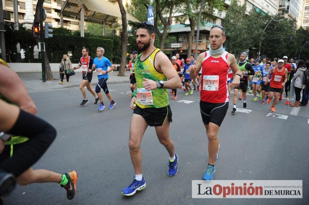 Murcia Maratón. Salida