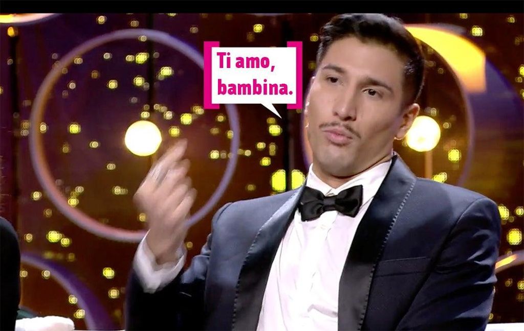 Gianmarco en 'GH VIP 7', bocadillo: "ti amo, bambina"