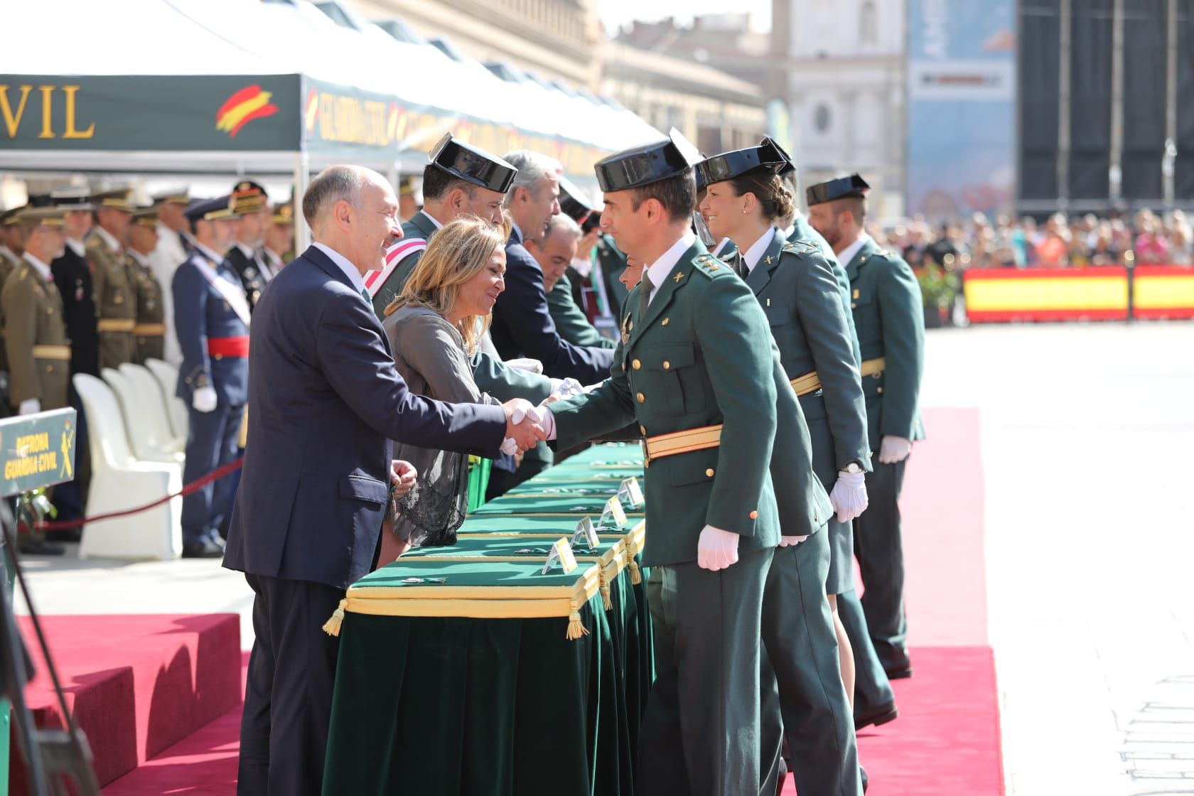 EN IMÁGENES | La Guardia Civil celebra los actos conmemorativos de su Patrona la Virgen del Pilar