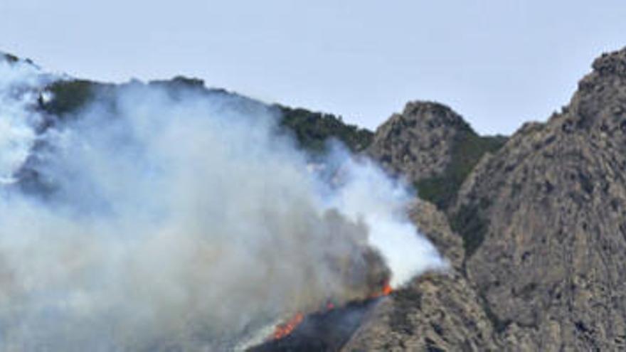 El parque nacional de La Gomera se quema sin control tras 600 desalojos