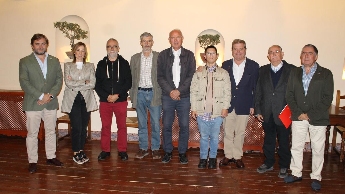 Integrantes del jurado de los premios Nuñez de Prado de Baena.