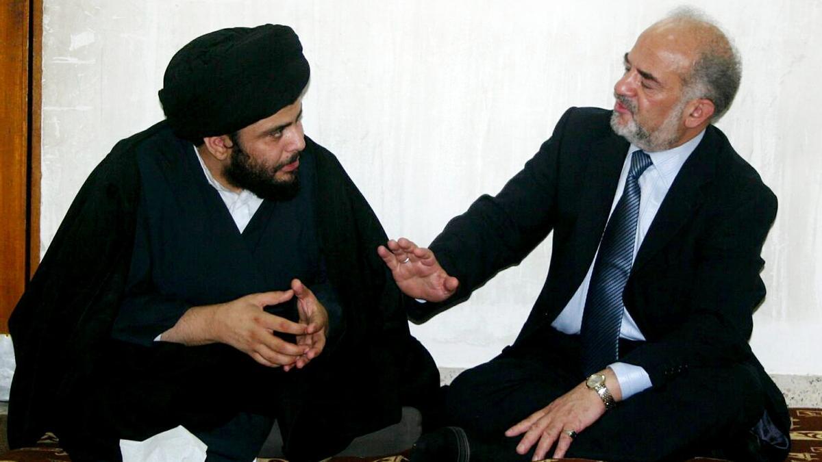 El clérigo chií Muqtada al-Sadr