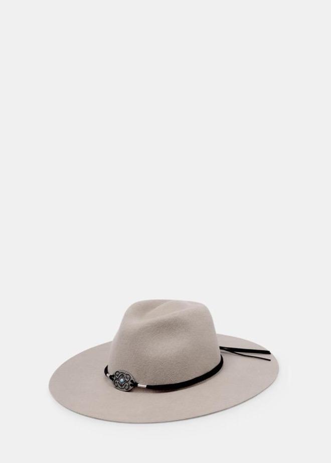 MANGO Colección Festival, sombrero con cinta.