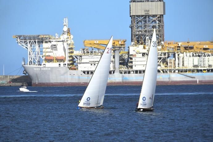 21-09-19 DEPORTES. BAHIA DEL PUERTO. LAS PALMAS DE GRAN CANARIA. Vela latina. Desempate Guanche-Tomás Morales por el título del Campeonato. Fotos: Juan Castro.  | 21/09/2019 | Fotógrafo: Juan Carlos Castro