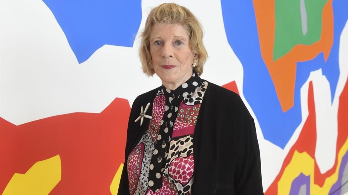 Agnes Gund, presidenta emérita del Moma de Nueva York.