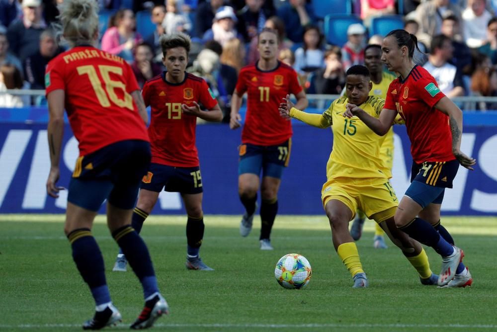 Mundial femenino: España - Sudáfrica