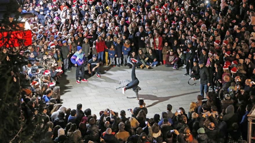 Vista de la flashmob celebrada en Príncipe // Marta G. Brea