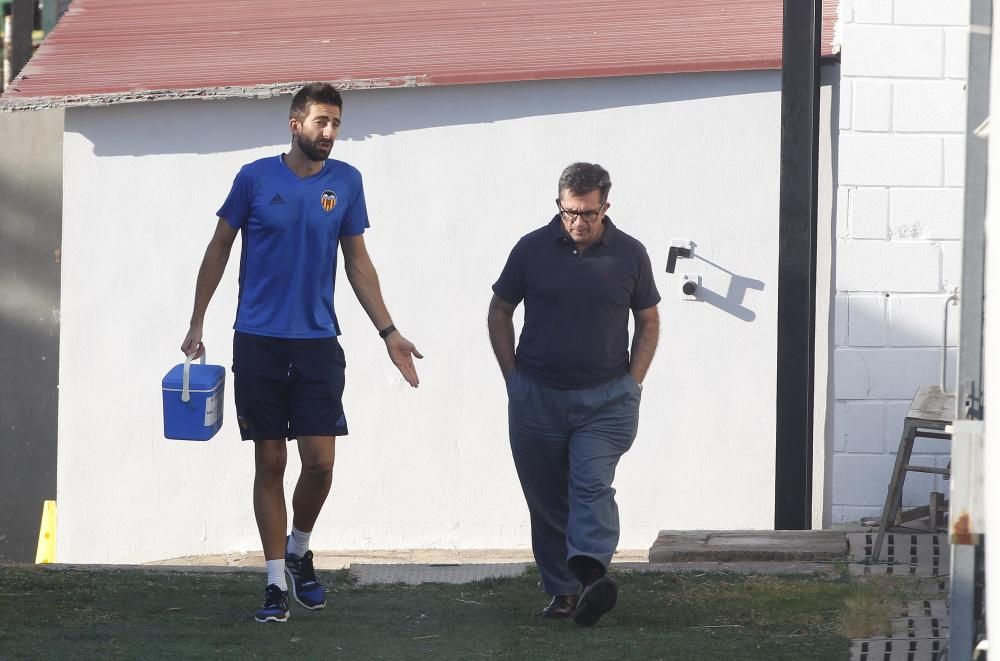 Las mejores imágenes del entrenamiento del Valencia CF