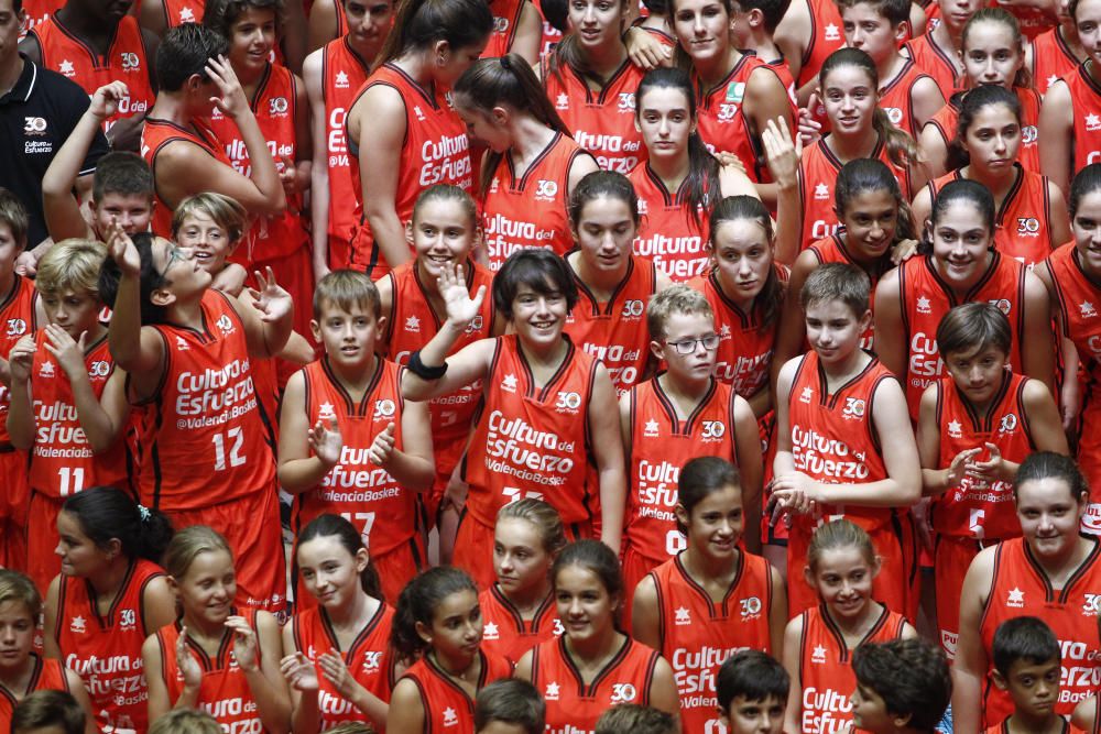 Todas las imágenes de la emotiva presentación del Valencia Basket 2016/17