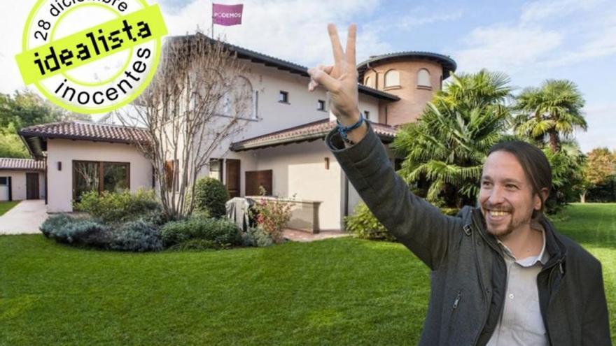 La inocentada de la casa de Pablo Iglesias se convierte en realidad