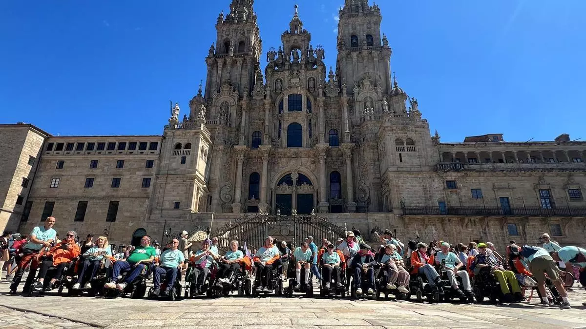 El Camino de la ELA llega a Santiago