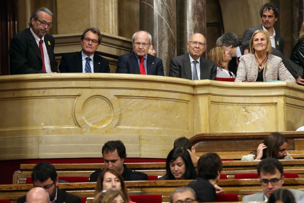 Ple d'investidura de Quim Torra