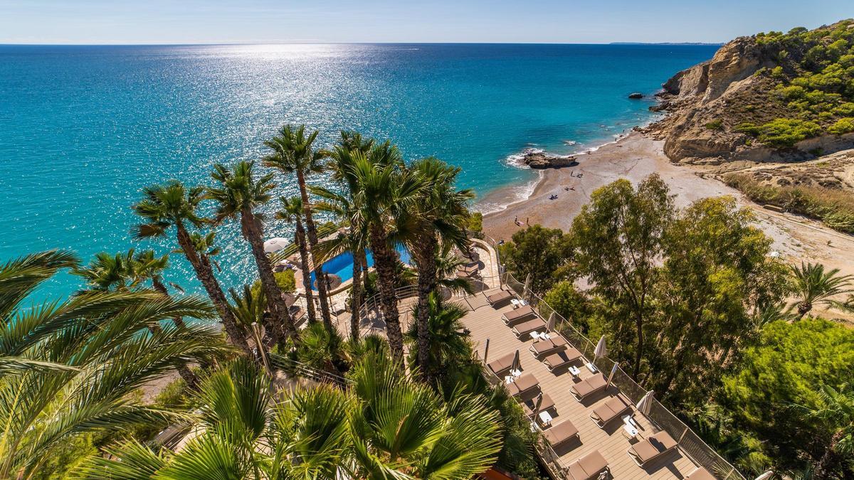 Vistas desde el Hotel Montíboli en Villajoyosa.