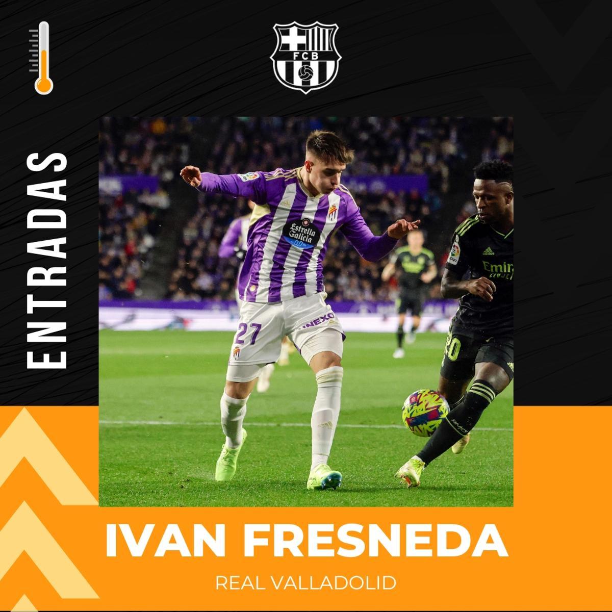 Hay acuerdo con el jugador, pero no con el Valladolid. Sería una apuesta de futuro.