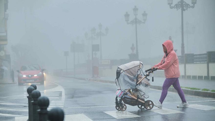 Lluvias en Tenerife en la mañana del sábado 24 de septiembre de 2022