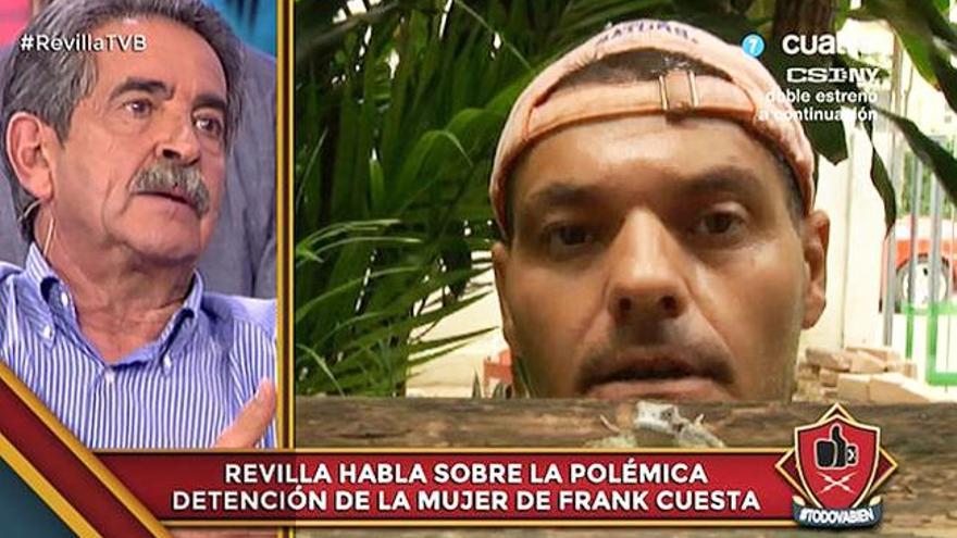 Miguel Ángel Revilla: &quot;Apoyo a Frank Cuesta y creo lo que dice su mujer&quot;