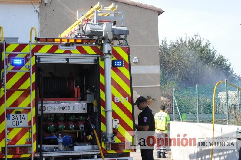 Incendio en Puebla de Soto