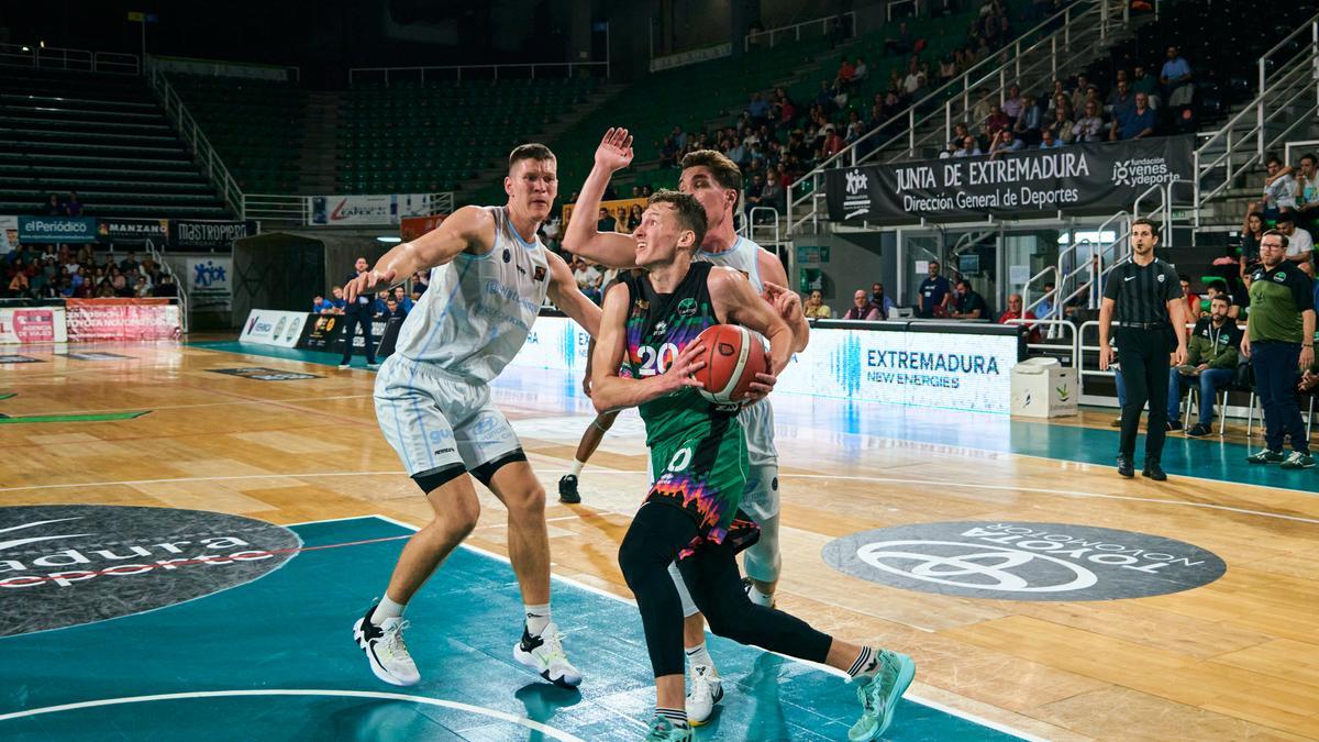 Kaspars Vecvagars, en el partido ante Gipuzkoa.