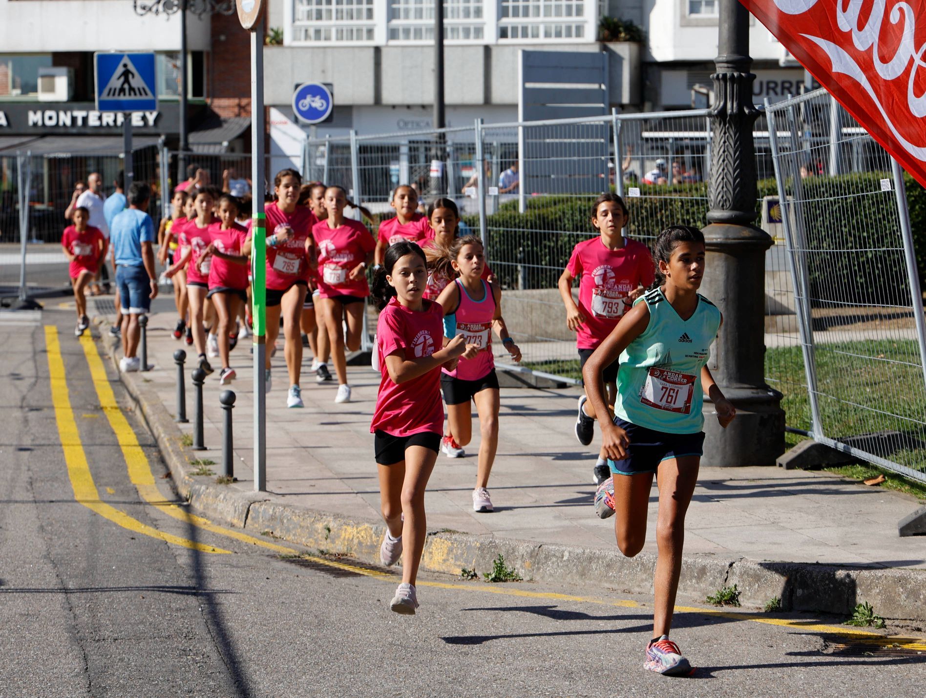 Baiona suda a ritmo de zapatilla y zumba