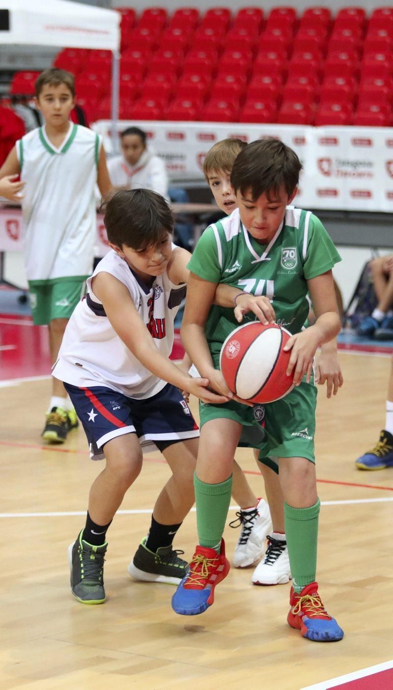 Día del minibasket en el Príncipe Felipe