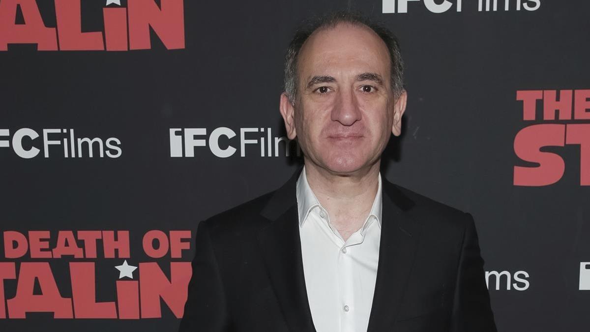 Armando Iannucci, el 8 de marzo, en la presentación de 'La muerte de Stalin' en Nueva York.