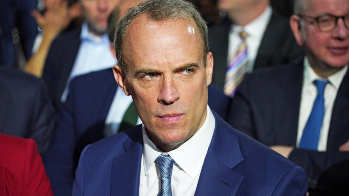 El ministro de Justicia de Reino Unido, Dominic Raab.