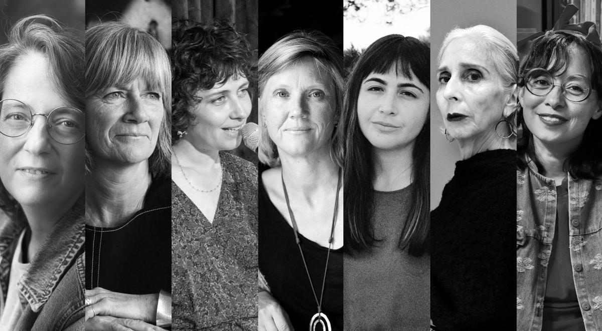 Marta Sanz, Nell Leyshon, Anna Starobinets, Cristina Sánchez-Andrade, Belén López Peiró, Deborah Eisenberg y Branda Navarro, las protagonistas.