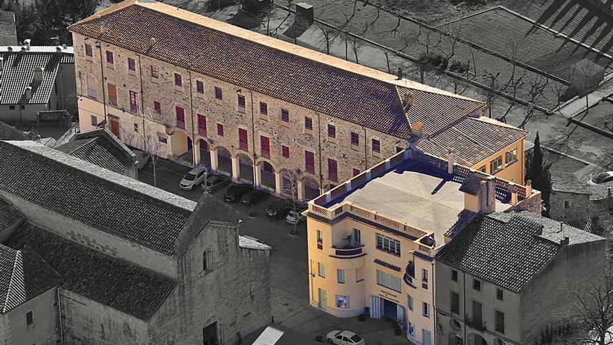 L&#039;edifici de Besalú que acollirà el Museu del Circ.