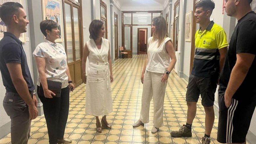 Siete jóvenes se incorporarán a la plantilla municipal. | SERVICIO ESPECIAL