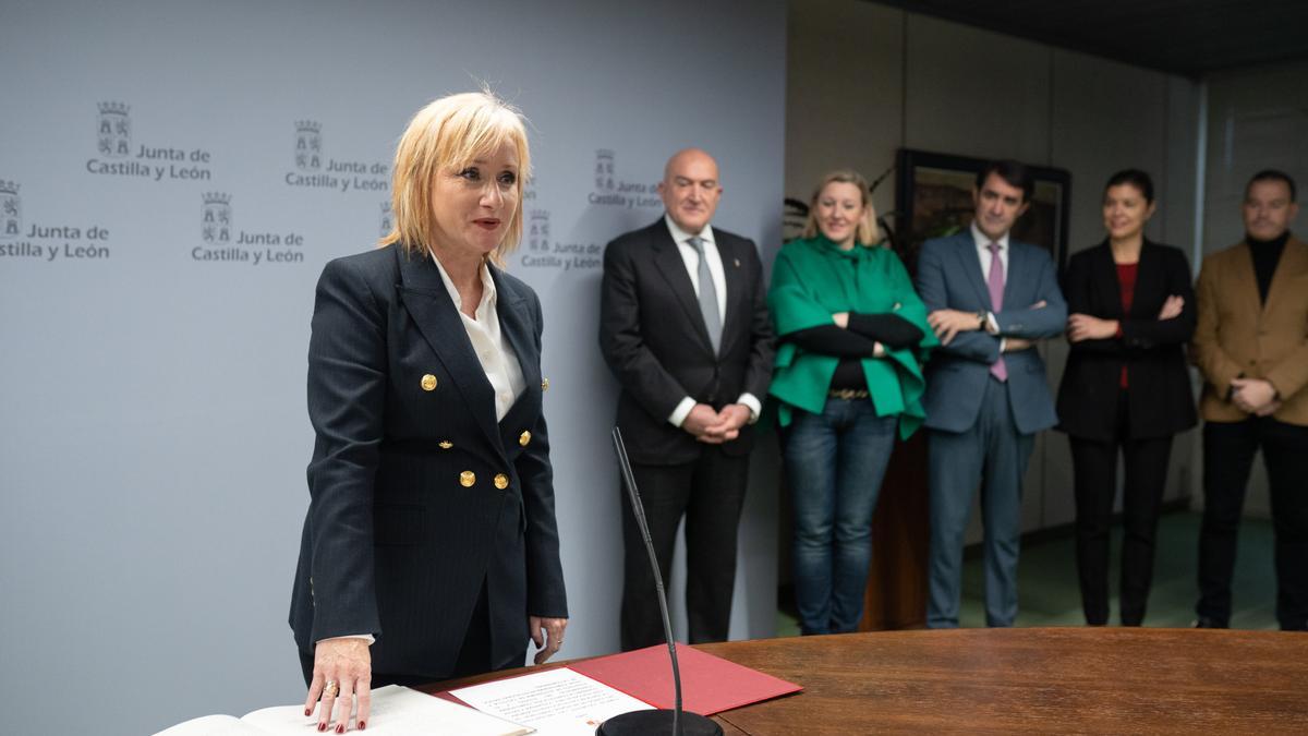 TOMA DE POSESION DE LETICIA GARCIA COMO NUEVA DELEGADA DE LA JUNTA DE CASTILLA Y LEON EN ZAMORA