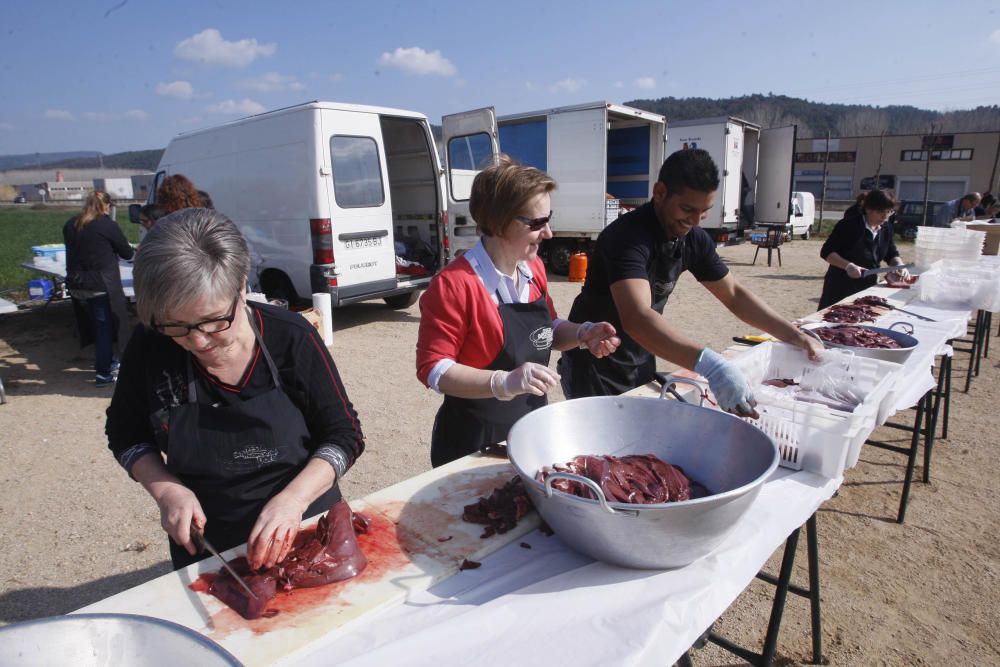 Fira de la matança del porc a la Cellera de Ter