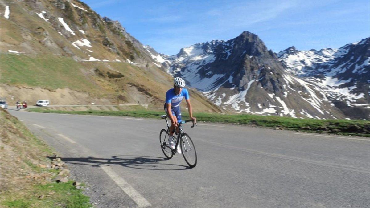 Imagen de archivo de una subida al Tourmalet